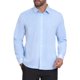 thumbnail image 4 of CAMISAS DE NEGOCIO DE MANGA LARGA PARA HOMBRES CON PATRÓN A CUADROS L AZUL BLANCO, 4 of 5