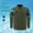 Army Green, variant on Mens Detachable Sleeve Conditioning Clothing USB Charging Fan Long Sleeve Rash Guard Outfit for Swimming Fishing