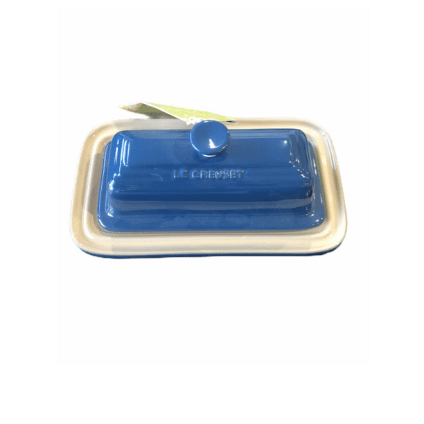 Le Creuset Stoneware Butter Dish Blue
