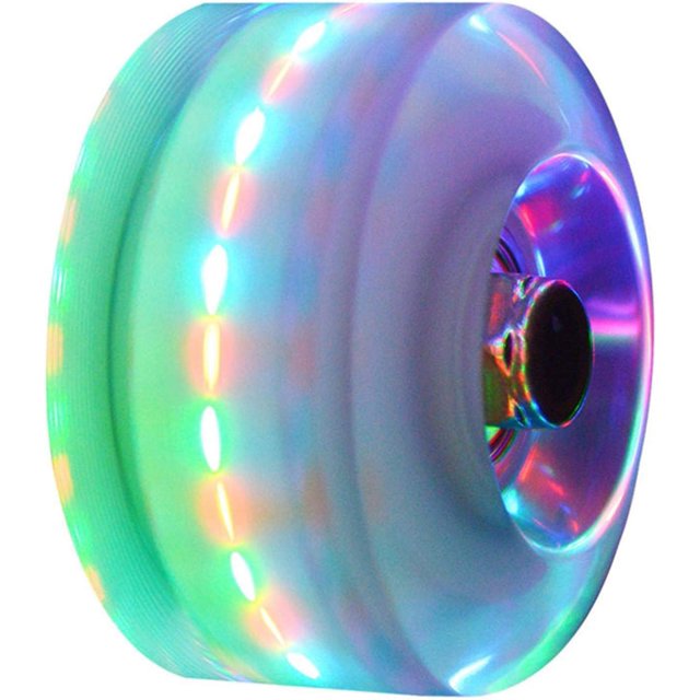 8 Piezas Ruedas Luminosas para Patines, Rodillo Luminoso con Rodamiento de Rotación de Bajo Ruido Reemplace el Patín Aplicar para Patinaje de Doble Fila, Monopatín JM