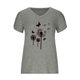 thumbnail image 4 of Puntoco Moda Mujer Verano Cuello En V Manga Corta Estampado Casual Camiseta Blusa Puntoco Puntoco-5030, 4 of 5