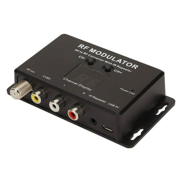 RF Modulator With IR Extender AV To RF Converter AV Receiver For Top