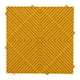 thumbnail image 1 of Tapete de drenaje entrelazado para pisos, baldosas para interiores, empalme modular, tapete acolchado Amarillo, 1 of 9