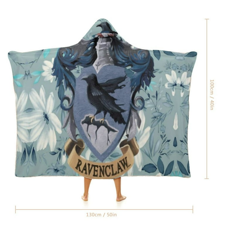 Harry Potter Ravenclaw Wearable Blanket Fuzzy Fluffy Blanket Cloak Hooded Blanket Warm for Home Office 40 x50 Walmart