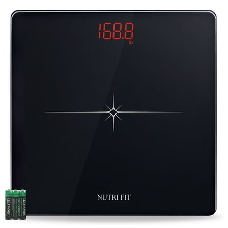 NUTRI FIT Scale for Body Weight Digital Bathroom Scales for Weight Loss 330lbs