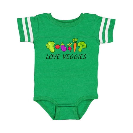 

Inktastic Love Veggies Gift Baby Boy or Baby Girl Bodysuit