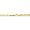 thumbnail image 4 of 10K Yellow Gold 3.75mm Concave Anchor Chain 24 Inch, 4 of 6