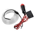 thumbnail image 2 of Tira de luces LED para iluminación Interior de coche de 3M, guirnalda de luces LED para coche, línea de tubo de cuerda de alambre, tira de luz Automoción decorativa y accesorios azul hielo Riwesomey VI000918-04B, 2 of 6