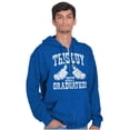 thumbnail image 3 of This Guy Just Graduated Thumbs Up Zip Hoodie Sweatshirt Men Brisco Brands S, 3 of 6