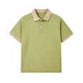 thumbnail image 4 of Mens Big & Tall Polo Shirts Short Sleeve Moisture Wicking Casual Athletic Golf Tennis Collared Shirts Size M-4XL Green, 4 of 7
