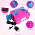 thumbnail image 3 of Zootealy Electric Balloon Inflator Kit for Decorations and Parties - Rose Red, Dual Mode, Lightweight Design, Complete Set with Metallic and Love Balloons, 3 of 6