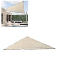thumbnail image 4 of Sunscreen Canopy, No Fading Reinforced Stitching Canvas Anti Drying Outdoor Sunscreen Awnings Tear Resistant UV Block  For Patios ANGGREK Blanco lechoso, 4 of 8