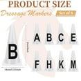 thumbnail image 3 of 4/8pcs Equestrians Athletes Training Cones Dressage Cones Stackable Equestrians Training Cones with Letters Sign Enduring, 3 of 8