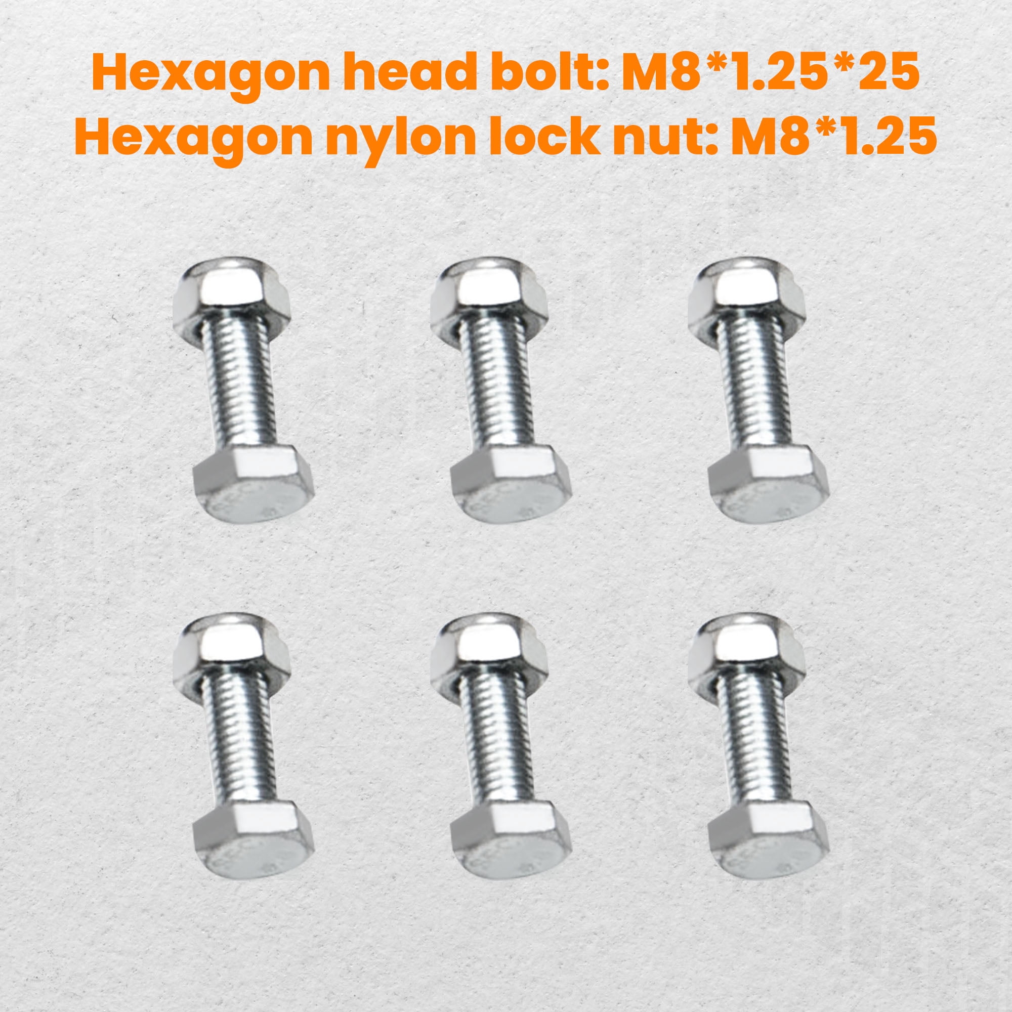 MaXpeedingrods 6Pcs 6 Inch Universal Car Roof Rack Gutter Mount Kit Weld On Roof Rack Gutter Mounts Fullwidth Gutter for Universal Car