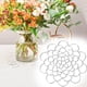 thumbnail image 5 of Wmhnj Portaflorales metlico con acabado lacado, juego de 6 piezas para diseño floral, base de hierro resistente a la oxidacin, soporte estable para arreglos florales., 5 of 7