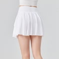 thumbnail image 2 of Falda pantalón para mujer Sun Skort Ice Cool Blocking: falda de tenis 2 en 1, secado rápido, UPF50+; deportiva/fitness (tallas S-XL)., 2 of 6