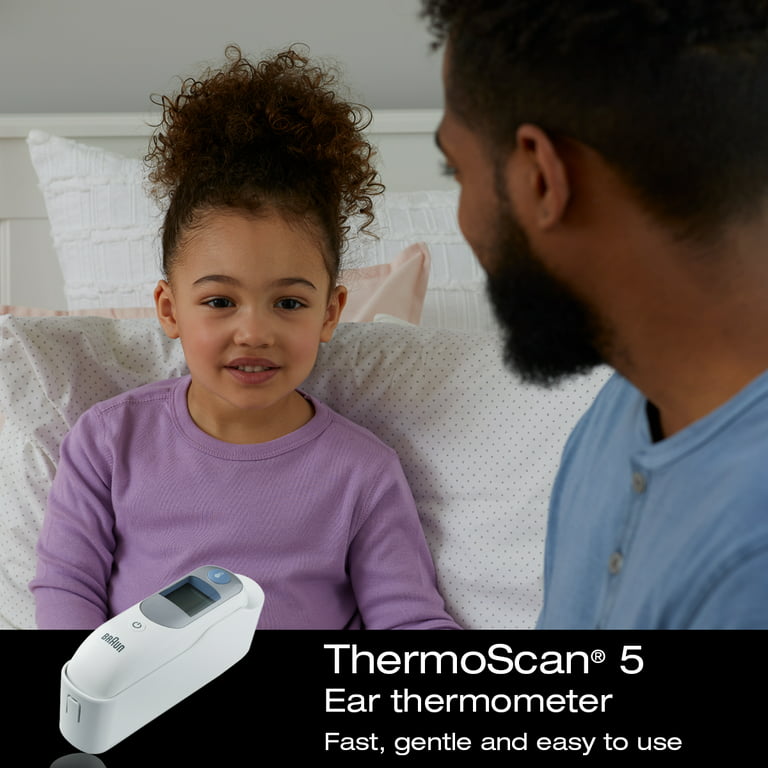 Braun ThermoScan® 6 Thermomètre auriculaire à infrarouge, blanc - Worldshop
