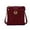 PU Red, variant on Nadien Women's Crossbody Bag, Signature Vegan Leather Large Crossover Bag Handbag Purse by Mia K - Red