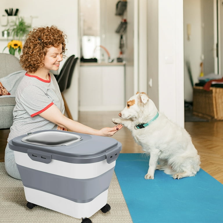 30 lb dog food storage outlet