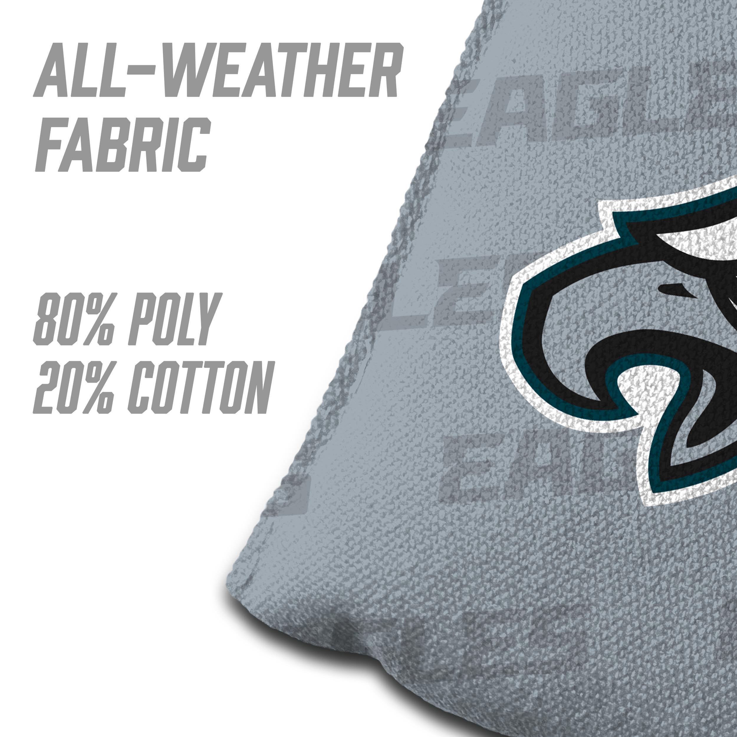 NFL Philadelphia Eagles Cornhole Bags - 4PK - Grey