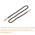 thumbnail image 3 of Unique Bargains Purse Chain Strap, 32' Purse Strap Shoulder Bag Replacement Strap, Black&Gold, 3 of 6
