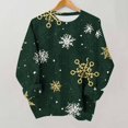 thumbnail image 5 of Enjoytime Christmas Sweatshirt for Women Crewneck Long Sleeve Pullover Tops Trendy Casual Xmas Graphic Sweatshirts, 5 of 7