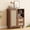 Walnut#3, variant on Wooden Sideboards Rattan Buffet Cabinet with Adjustable Shelf, Sideboard with Drawers for Living Room, Kitchen, Entryway,Dining Room Sideboards