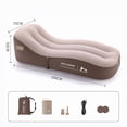 thumbnail image 2 of Oliegs Blanket Portable Lazy Inflatable Sofa Rechargeable Leisure Air Mattress For Outdoor Camping Inflatable Camping, 2 of 4