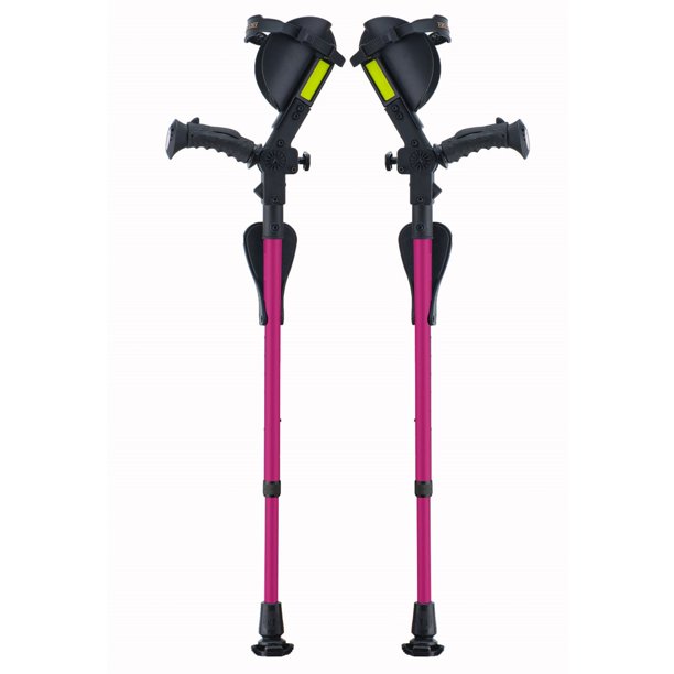 Ergobaum Junior Ergonomic Forearm Crutches Juvenile Pink Walmart