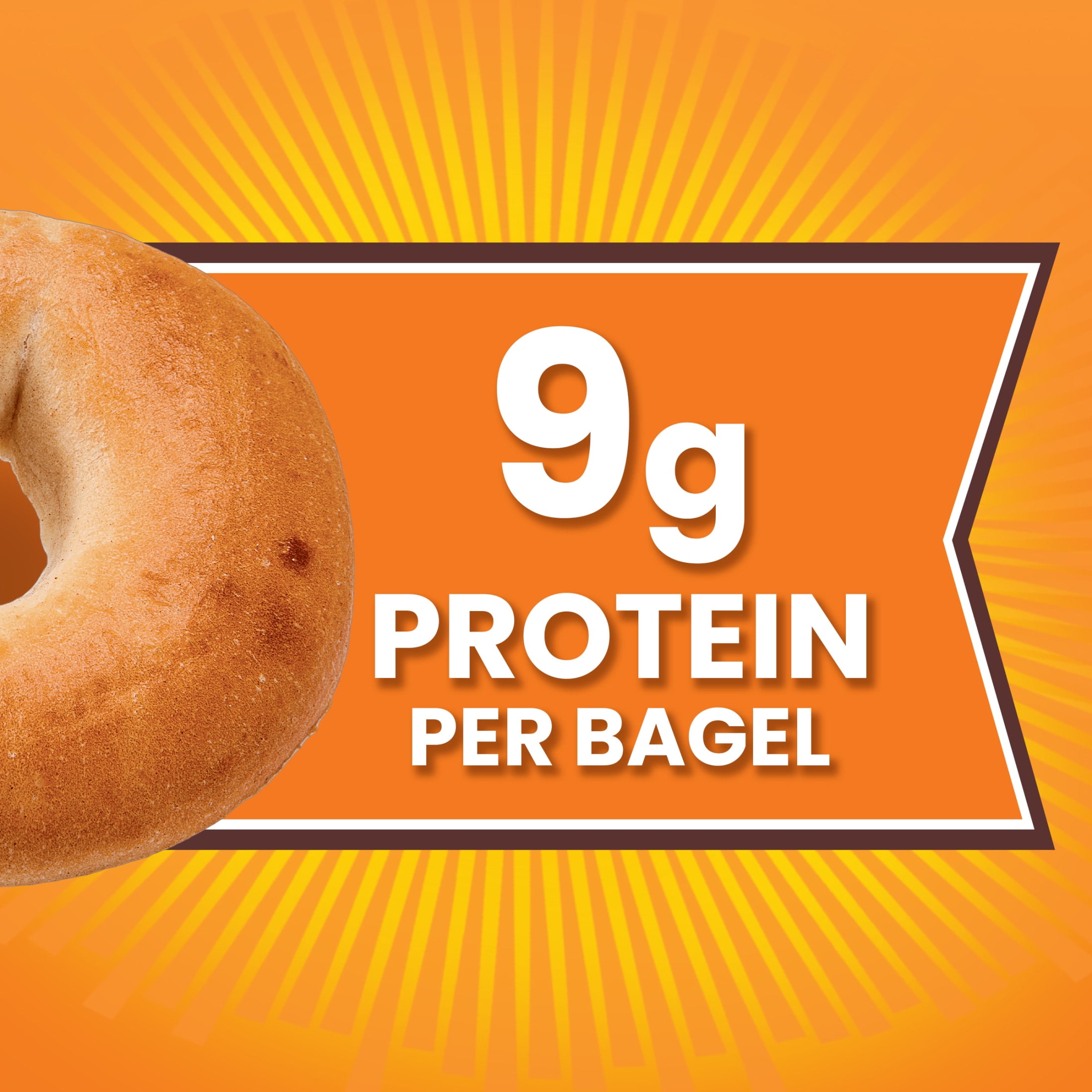 Thomas' Plain Bagels, 6 count, 18 oz