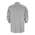 thumbnail image 5 of Men's Linen Shirt Summer Casual Long Sleeve Button Up Plain Collar Beach Wear Spring Daily Clothing For Foreign Trade Comfortable Breathable Lightweight Men's Lightweight Crewneck Tee Tops, 5 of 5