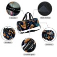 thumbnail image 2 of Arabic Teapot Dance bag, Yoga bag, Gym bag, Soccer bag - 17.7" Sports Bag with Interior Zipper Pocket & Large Capacity, 2 of 6
