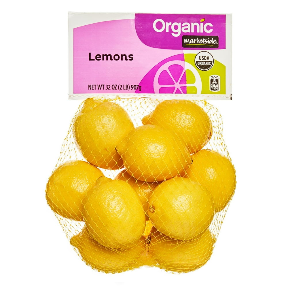 Marketside Organic Lemons, 2 lb Bag