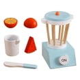 thumbnail image 1 of Esquirla Kids Children Kitchen Pretend Play Toy Cooking Set Cookware PlaySet Food Wooden Juicer, 1 of 7