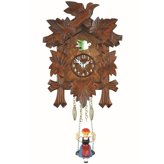 Kuckulino Black Forest Clock with quartz movement and cuckoo chime  TU 2005 SQ