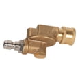 thumbnail image 4 of Acoplador Pivotante de Conexión Rápida de 1/4 pulg Ajustable 4500 Psi Diseño Multifuncional Rendimiento Estable de Alta Presión Fácil Instalación para Boquilla de Lavado ANGGREK  Otros, 4 of 8