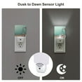 thumbnail image 3 of Balery Vintage Brass Balance Scale Pattern LED Night Light with Automatic Sensor Plug in Night Light with Dusk-to-Dawn Light Sensor LED Nightlight 0.5W-UK, 3 of 7