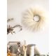 thumbnail image 1 of 1pc Artificial Pampas Grass Wreath, 32cm Beige Reed Ring For Wall Decor, 1 of 5