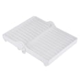 thumbnail image 2 of Qiilu Home Kitchen Foldable Dish Plate Drying Rack Organizer Drainer Cutlery Plastic Storage Holder, Dish Drainer, Dish Drying Rack, 2 of 7