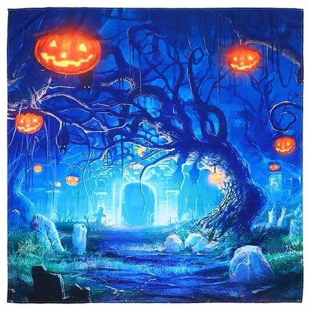 

1Pc Halloween Tablecloth Tablecloth Waterproof Table Cloth Colorful Cloth