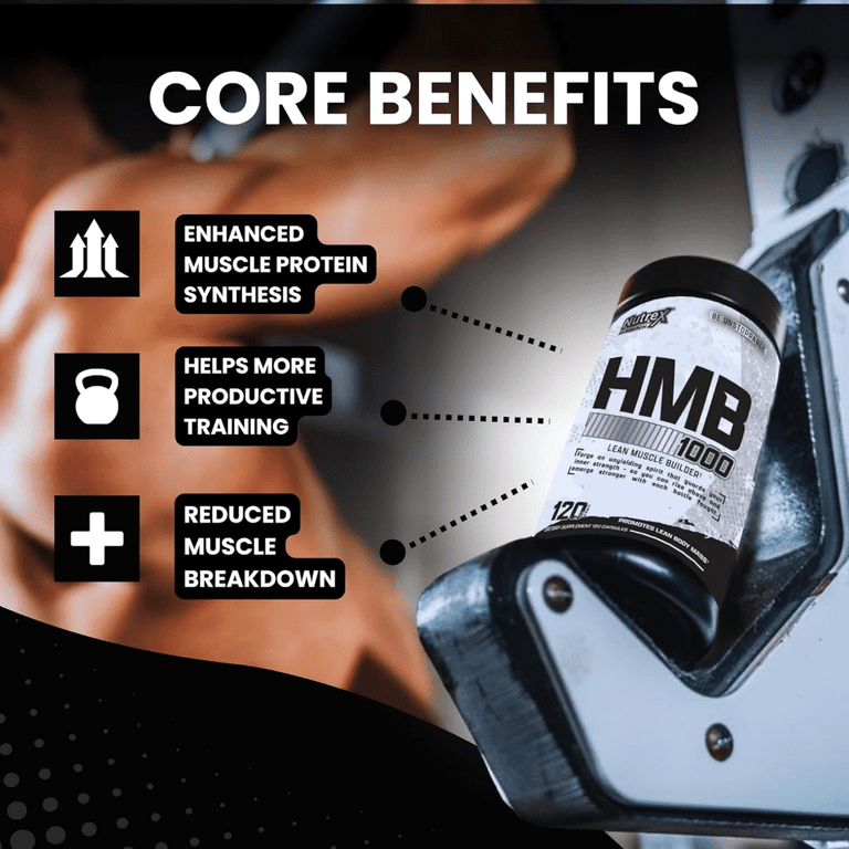 Nutrex Research HMB 1000 Muscle Building Recovery Supplement