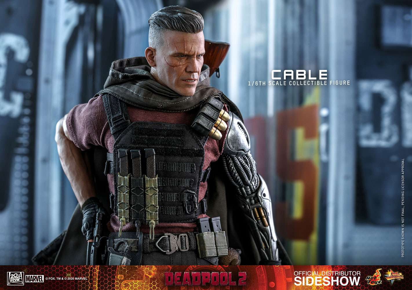 Marvel Deadpool 2 Cable Collectible Figure (Collector Edition, )