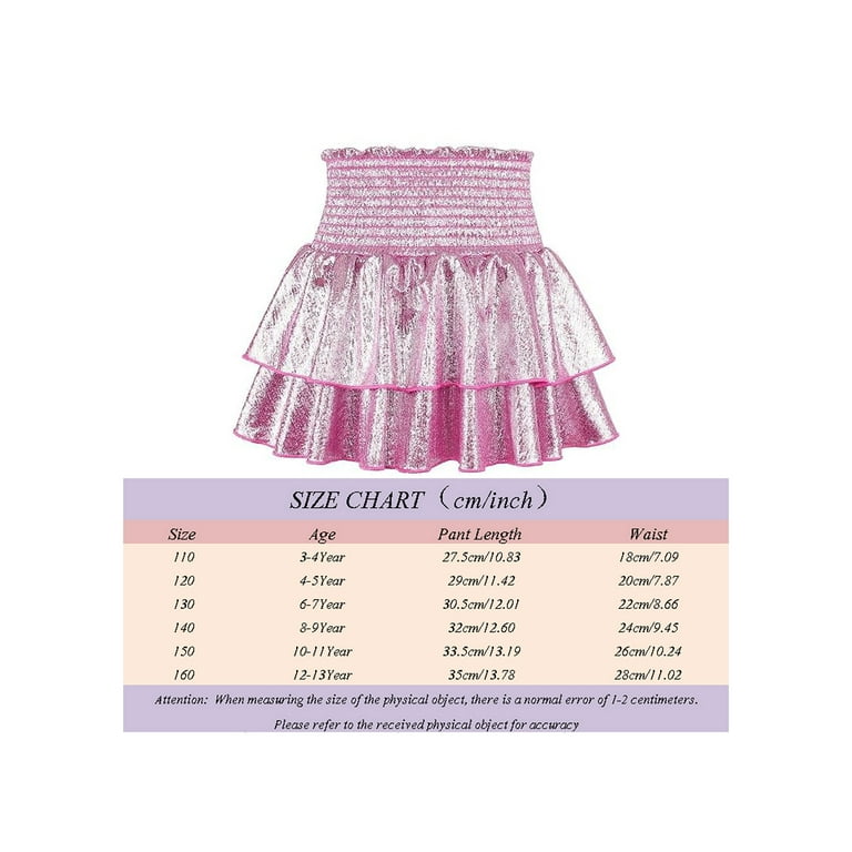 Pink metallic cheap skirt instructions