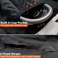 thumbnail image 4 of Pantalones cortos deslizantes COOLOMG para hombre con copa protectora de béisbol, 4 of 7