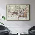 thumbnail image 2 of Christmas Time Collection A - Framed Gallery Wrapped Holiday Canvas - 27 x 41 - Gold Frame, 2 of 9