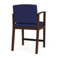 thumbnail image 2 of Pemberly Row Reception Hip Chair in Walnut/Open House Cobalt, 2 of 3