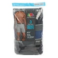 thumbnail image 4 of 3pk Fruit of the Loom Tag Free Men’s Cotton Boxer Briefs Underwear with Fly, 4 of 9