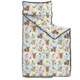 thumbnail image 2 of Highland Cow and Butterfly Print Teens Toddler Nap Mat with Pillow, Sleeping Mat Bag for Preschool Daycare 51"x22", 2 of 6