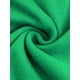 thumbnail image 5 of BLUSA RUCHADA PARA MUJERES CHIC CON BOTONES DECORATIVOS, CUELLO EN V, MANGAS 3/4, TOP DE PUNTO SÓLIDO XL VERDE TRÉBOL, 5 of 6