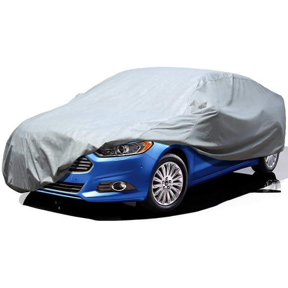 Leader Accessories Basic Guard 3 Layer Dust UV Ray Resistant Universal Fit Outdoor use Car Cover Up To 264"